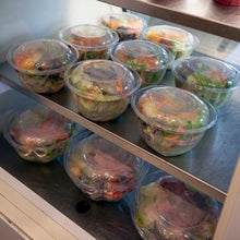 Load image into Gallery viewer, Clear Salad Bowls