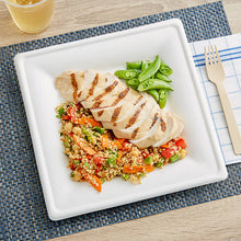 Load image into Gallery viewer, Sugarcane White Plates