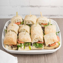 Load image into Gallery viewer, Fiber Square Catering Trays