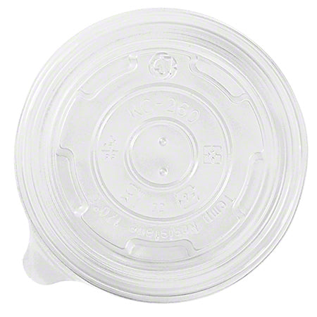 PP Flat lid for 20 oz Paper Cold/Hot Food Container 600/case