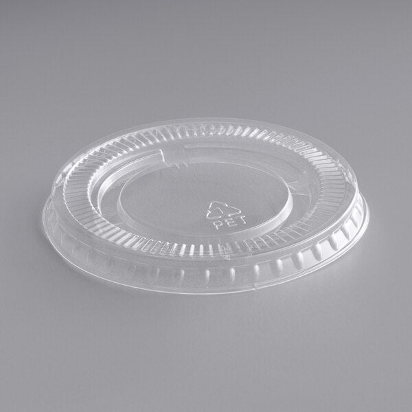 Lid for 2 oz Black Paper Portion Cups 2,500/case