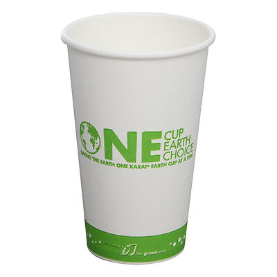 16 oz Eco-Friendly Paper Hot Cups 1000/case
