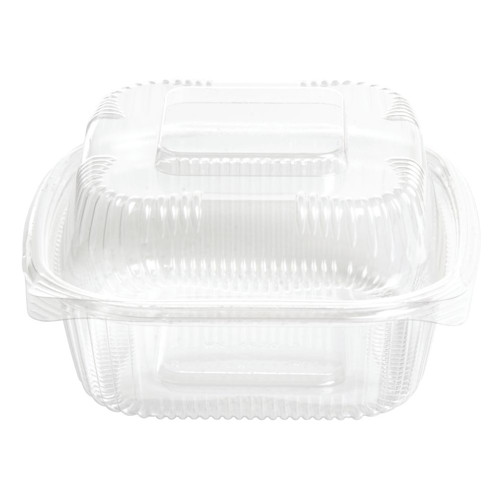 6 x 6 inch Hinged PLA Container 250/case