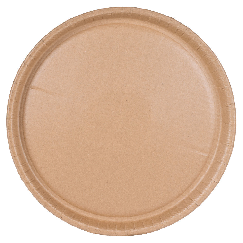 Brown Round Catering Trays