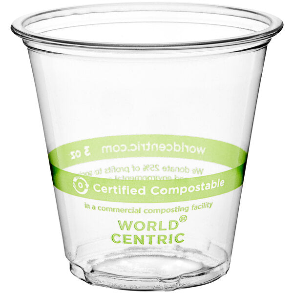 Custom Printed Compostable PLA Plastic Cup 20 oz