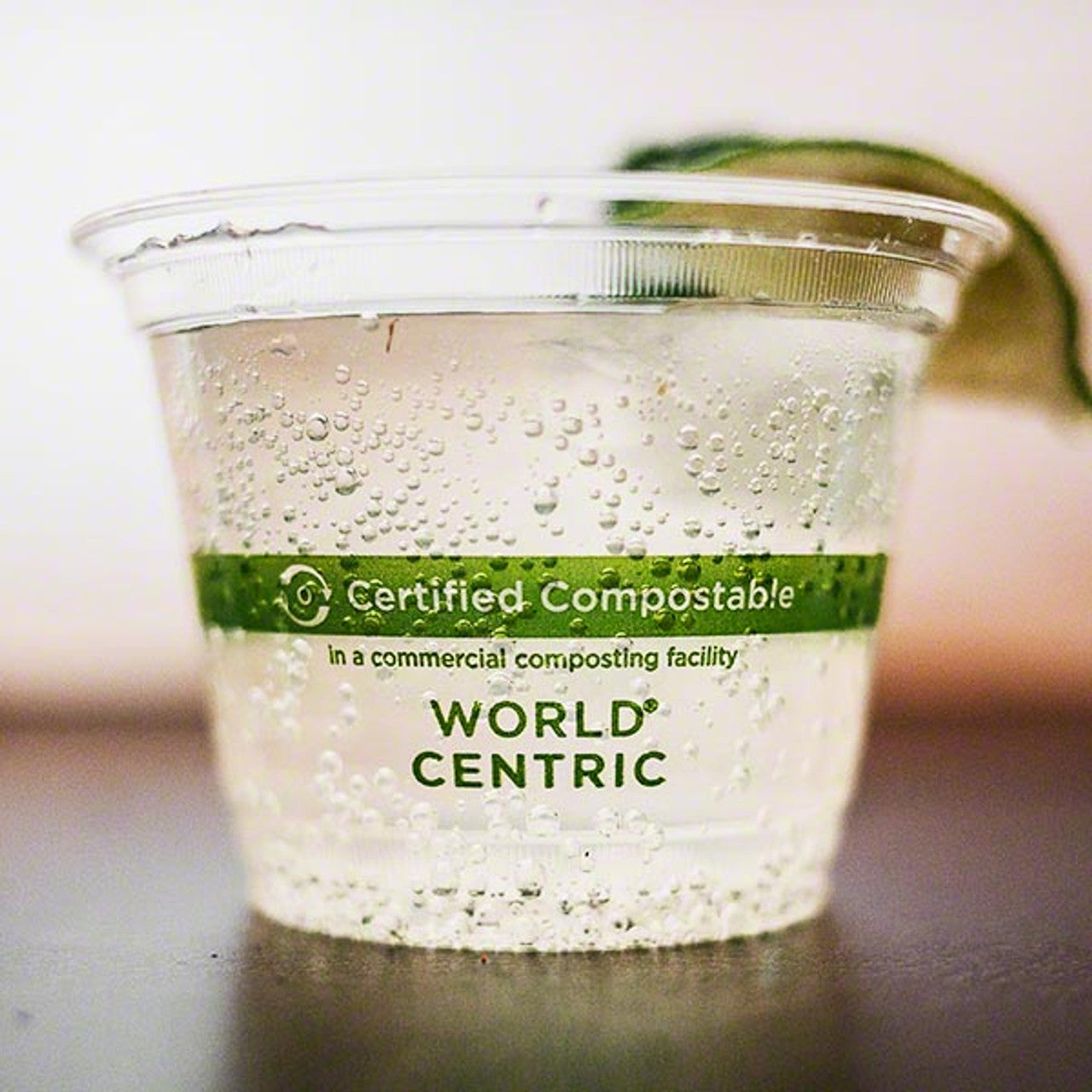 World Centric Clear Cold Cups, 20 oz, Clear, 1,000/Carton