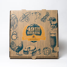 Load image into Gallery viewer, 49th State Corrugated Cardboard Pizza Boxes
