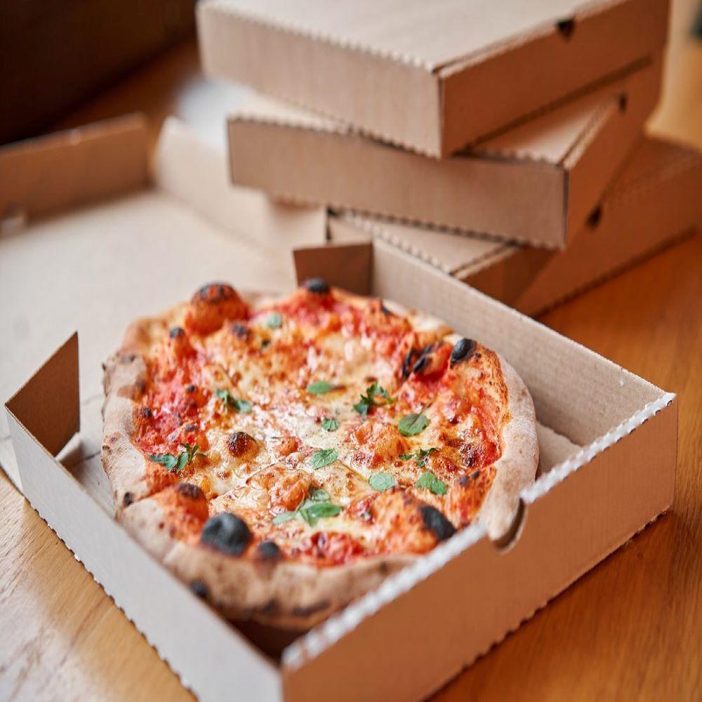 Fat Ptarmigan Corrugated Cardboard Pizza Boxes